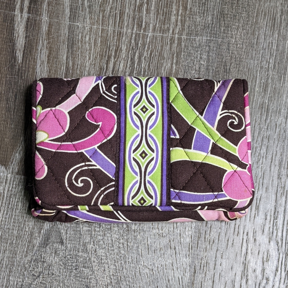 Vera Bradley Pink/Purple Flower Wallet